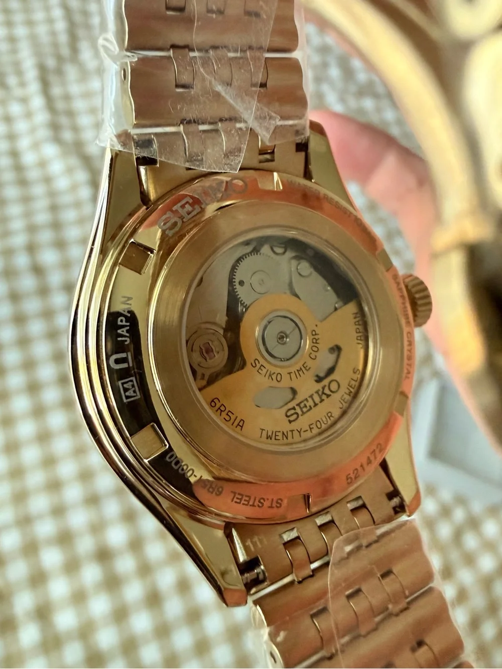 🥝Seiko Presage Classic Series 36mm Gold Tone 